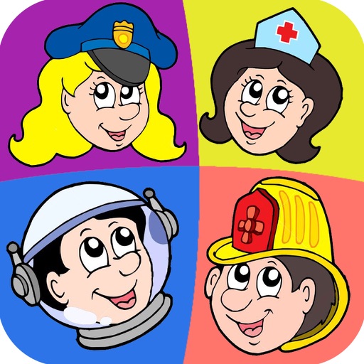 Learn Occupations & Professions For Kids iOS App