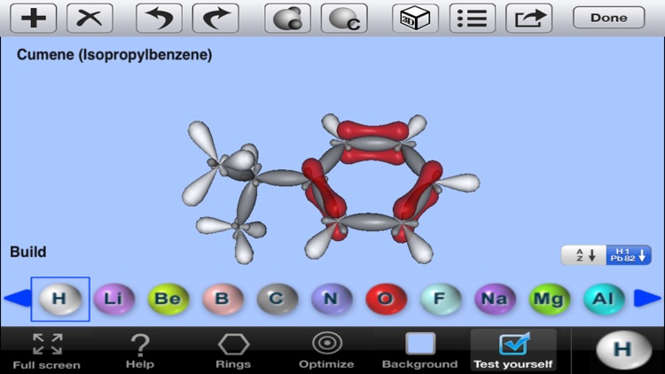 3D Molecules Edit & Test