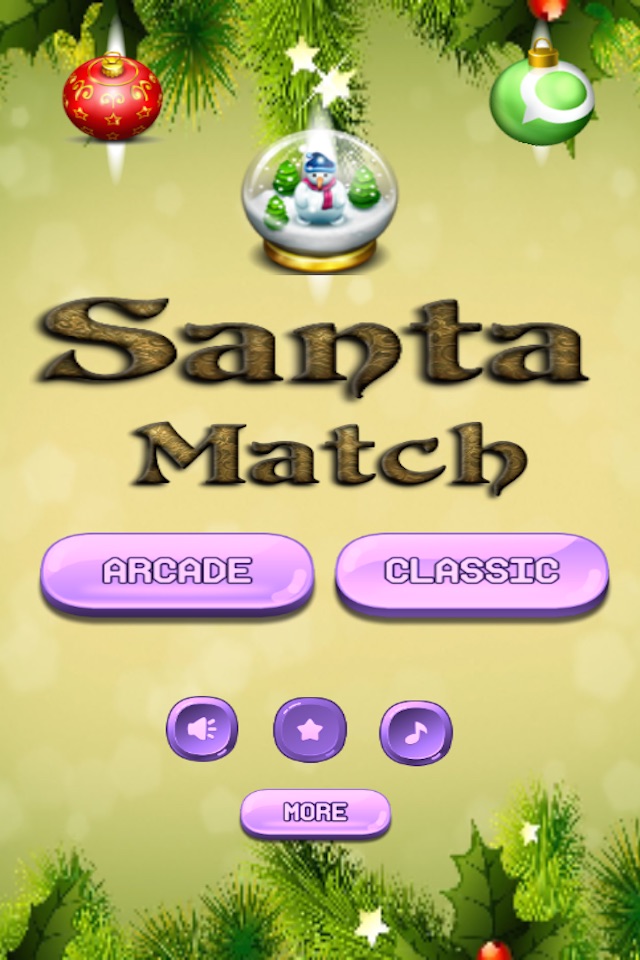 Santa Match 3 Match Free Addetive Game screenshot 2