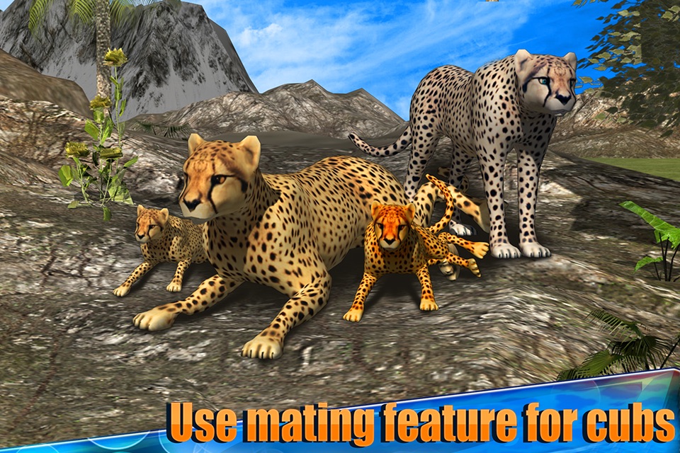 Angry Cheetah Simulator 3D screenshot 3