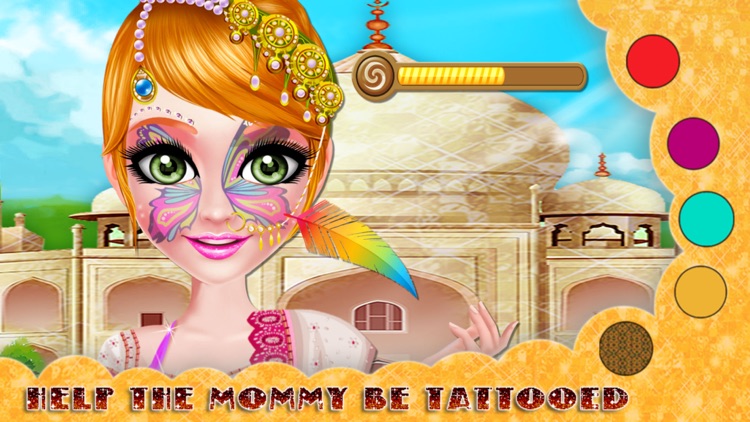 Beauty Mommy Face Paint - Princess Drawing/Fashion Face Paint Dress Up