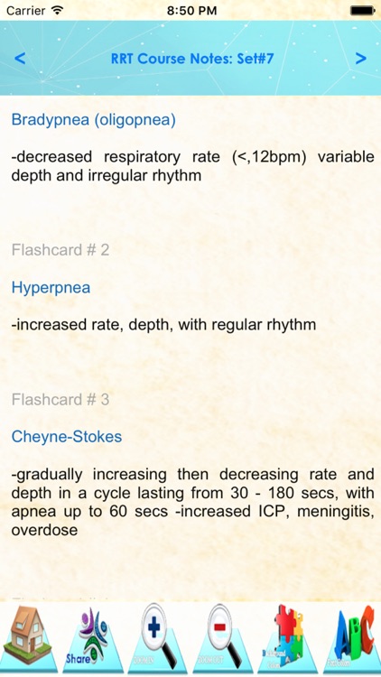 Respiratory Therapy Exam Review: 2200 study notes & flashcards