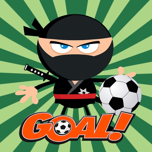 Ninja Touch Soccer - Free Sport Games for Kids kick for Goal Icon