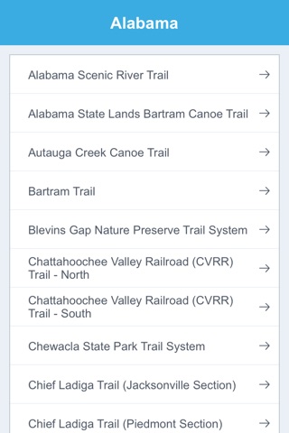 Alabama Recreation Trails screenshot 2