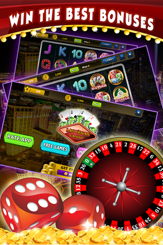 Slots Las Vegas Style Kasino: All Free, Ultimate Classic Jackpot De-luxe (FaFaFa Ton's) screenshot 3