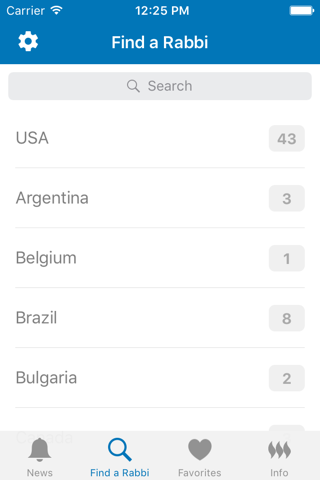 Find a Rabbi screenshot 3