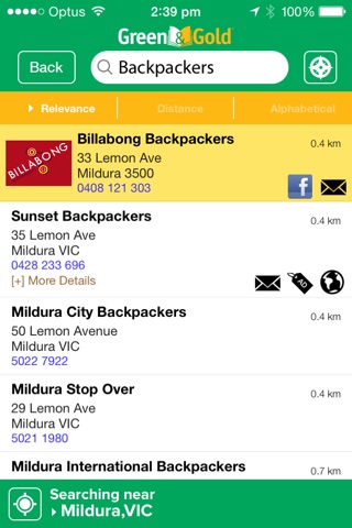 Local Phonebook – Mildura screenshot 3