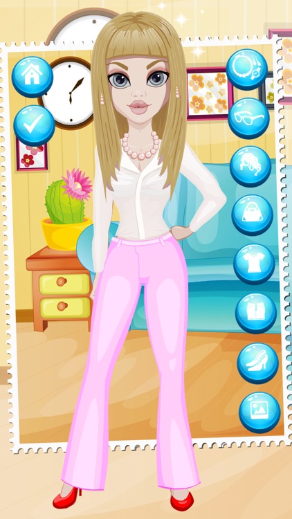 Dress Up Games For Girls & Kids Free - Fun Beauty Salon With Fashion Spa Makeover Make Up 2 screenshot-4