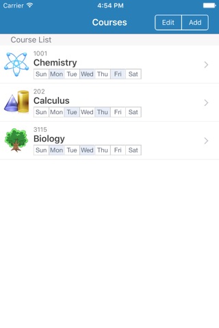 iHomework screenshot 3