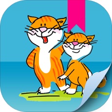 Activities of Coloring Pages Cute Cat Kitty Kitten Coloring Book - Educational color Learning Games For Kids & Tod...
