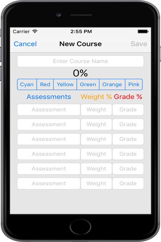 Golden Grades - Grade Calculator screenshot 2