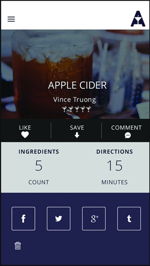 Alchomy - Cocktail Recipes & Bar Locator(圖2)-速報App