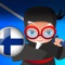 Professor Ninja Finnish is a revolutionary app for foreign language learning