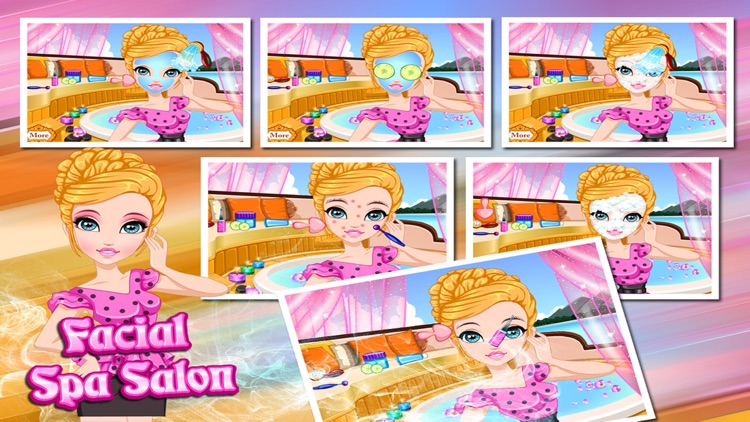 Facial Spa Salon - Makeover, Makeup, Dress Up, Spa - Girls Games