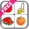 Fruit pop fun- Brain games test for kids