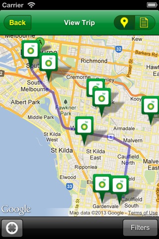 BP Site Locator screenshot 2