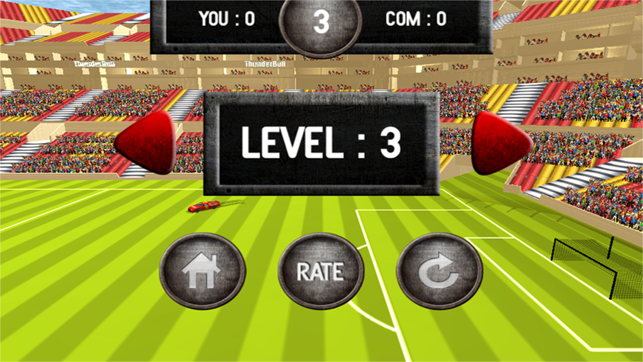 Car Soccer 3D World Championship : 踢足球運動遊戲賽車(圖5)-速報App