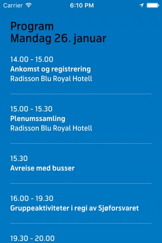 Telenor Group Events screenshot 3