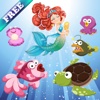 Mermaids and Fishes for Toddlers and Kids : discover the ocean ! FREE app