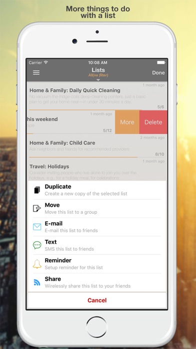 How to cancel & delete Check List++ : To-do & Task List | Task Manager from iphone & ipad 2