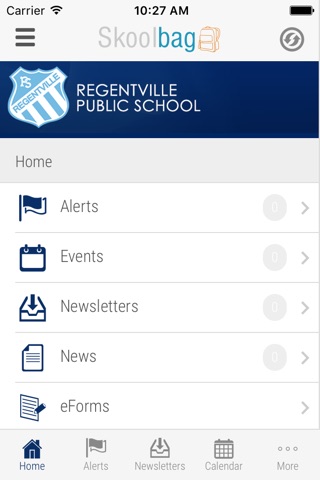 Regentville Public School - Skoolbag screenshot 2