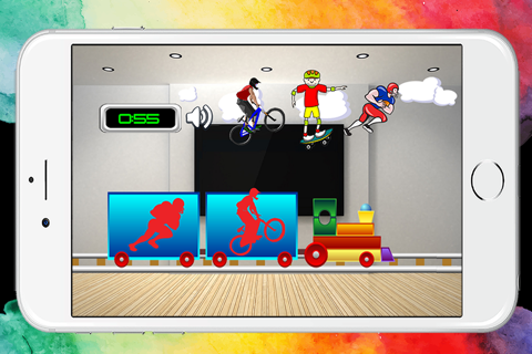 World Sport Puzzle Game on Train for Preschool screenshot 2