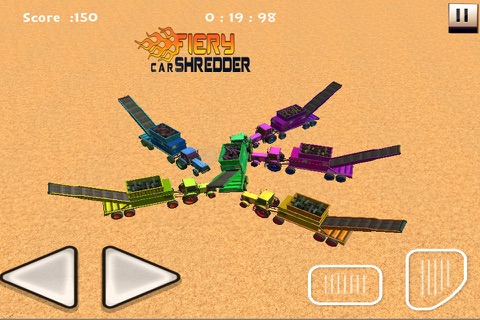 Fiery Car Shredder screenshot 4