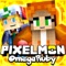 NEW OMEGA'RUBY - PIXELMON : MC PEX Mini Game with MULTIPLAYER