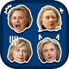 Hillary Emoji - Hillary Clinton Face Emojis on your Keyboard