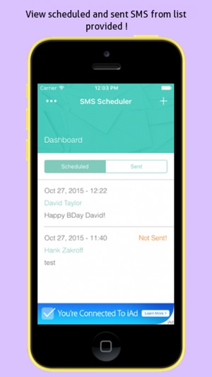 SMS Scheduler - SMS Blaster(圖3)-速報App