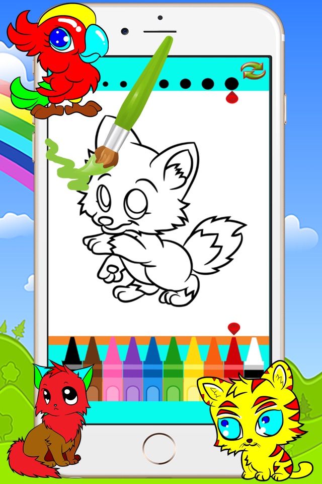 Animal Coloring Books - Drawing Painting  Games For Kids screenshot 3