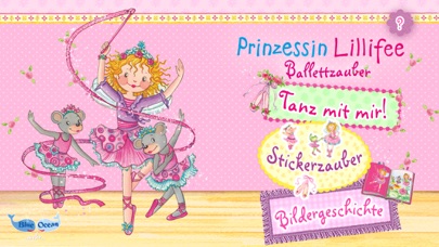 How to cancel & delete Prinzessin Lillifee Ballettzauber - Bildergeschichte, Tanzspiel, Stickerzauber from iphone & ipad 1