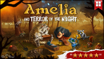 Amelia and Terror of the Night - Interactive Story Book for Kids Screenshot 1