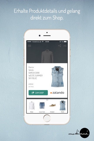 modiami – dein mobiler Kleiderschrank screenshot 4