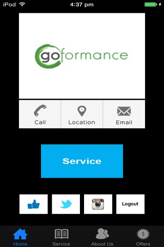 Goformance screenshot 2