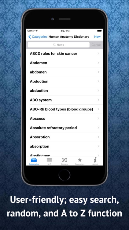 Human Anatomy Dictionary