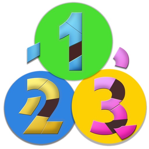 Kids Number Puzzle Free Icon