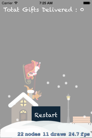 Flying Santa Claus screenshot 2