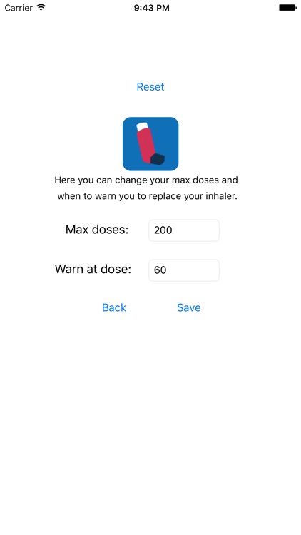 Inhaler Counter App