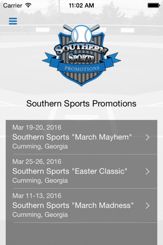 Southern Sports Promotions - náhled