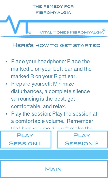 Vital Tones Fibromyalgia Pro