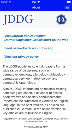 Journal der Deutschen Dermatologischen Gesellschaft(圖4)-速報App