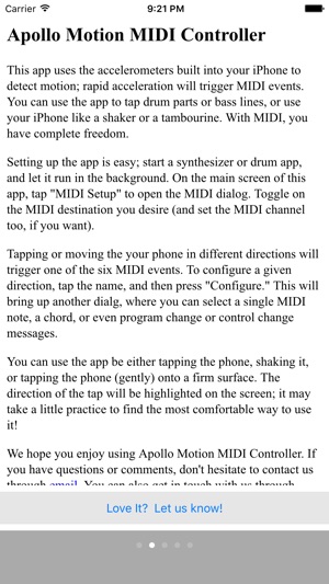 Apollo Motion Midi Controller Im App Store