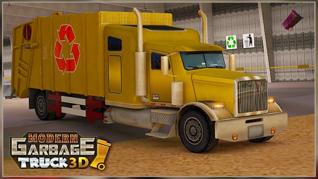 Modern City Garbage Dump Truck Driver 3D Simulator(圖4)-速報App