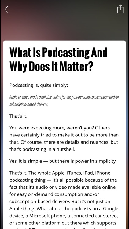 How To Podcast App