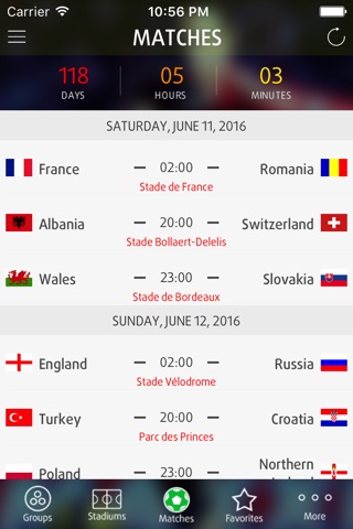 Live Scores for World Cup 2018 screenshot 2