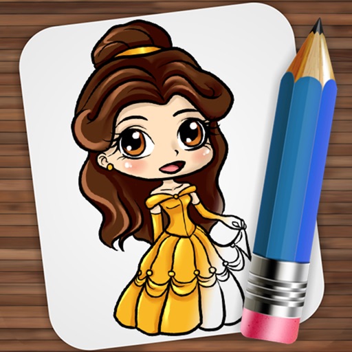 Drawing Fairy Princess iOS App