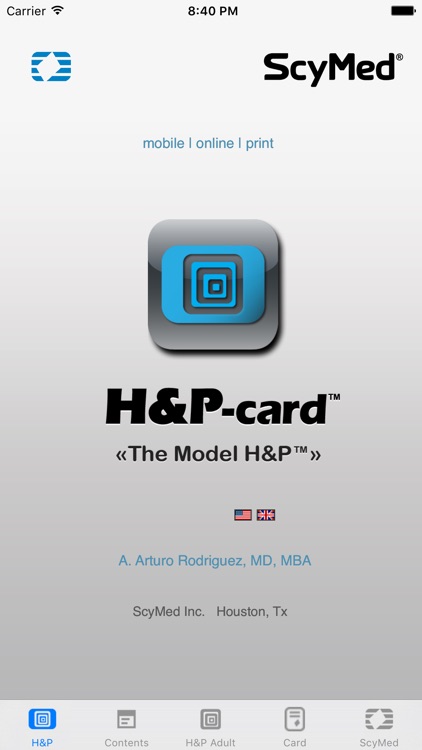 H&P-card