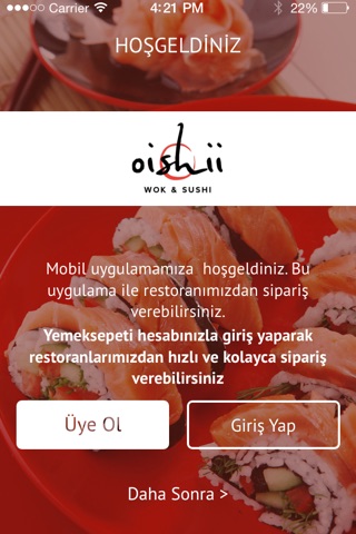 Oishii Wok & Sushi screenshot 2