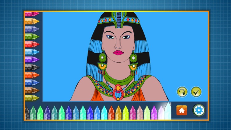 Coloring Book Egypt screenshot-4